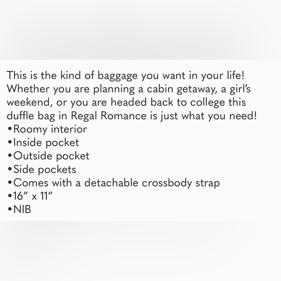 alice + olivia by Stacey Bendet. Beautiful Royal blue and gold duffle bag. - Picture 8 of 8